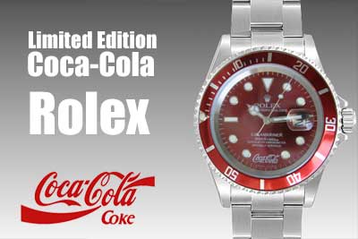 Coca cola shop rolex for sale